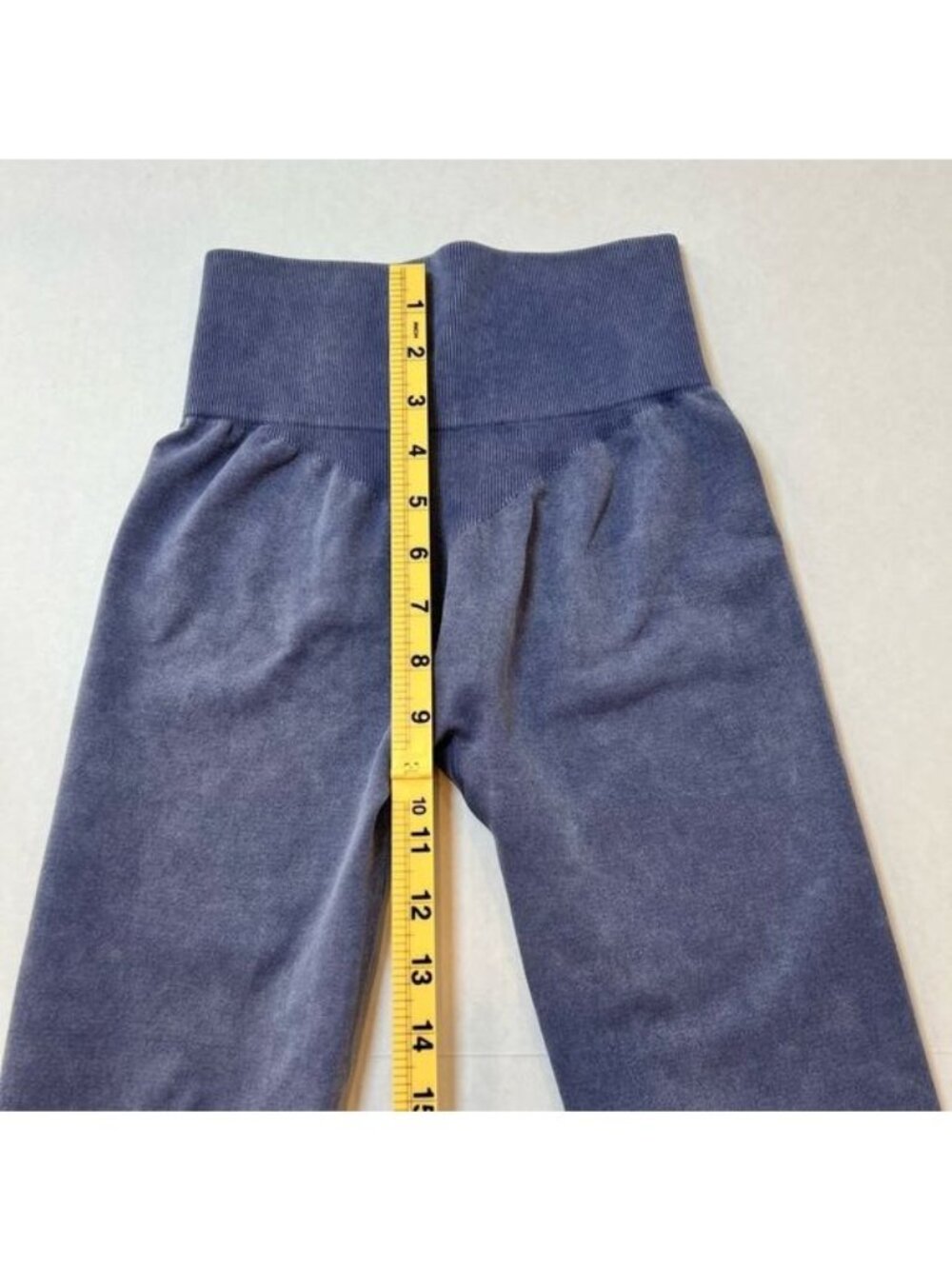 Bo+tee leggings washed blue bootie shaping style workout leggings pants Size XS - Picture 5 of 8